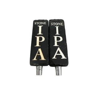 Stone Brewery IPA Beer Tap Handle Craft Bar Mancave Brew Pub 8" Set Of Two